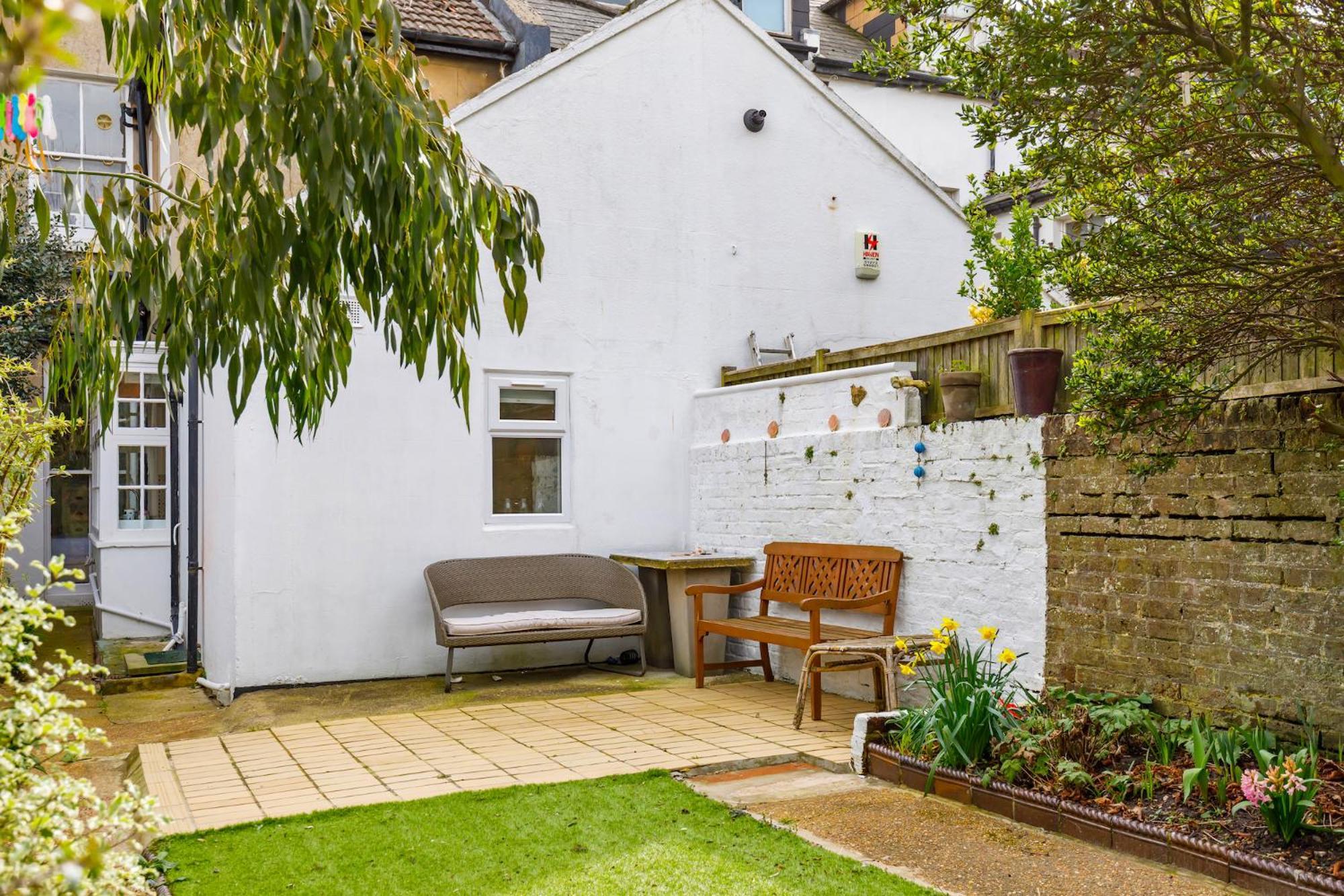 Central Hove Flat W Large Garden Εξωτερικό φωτογραφία