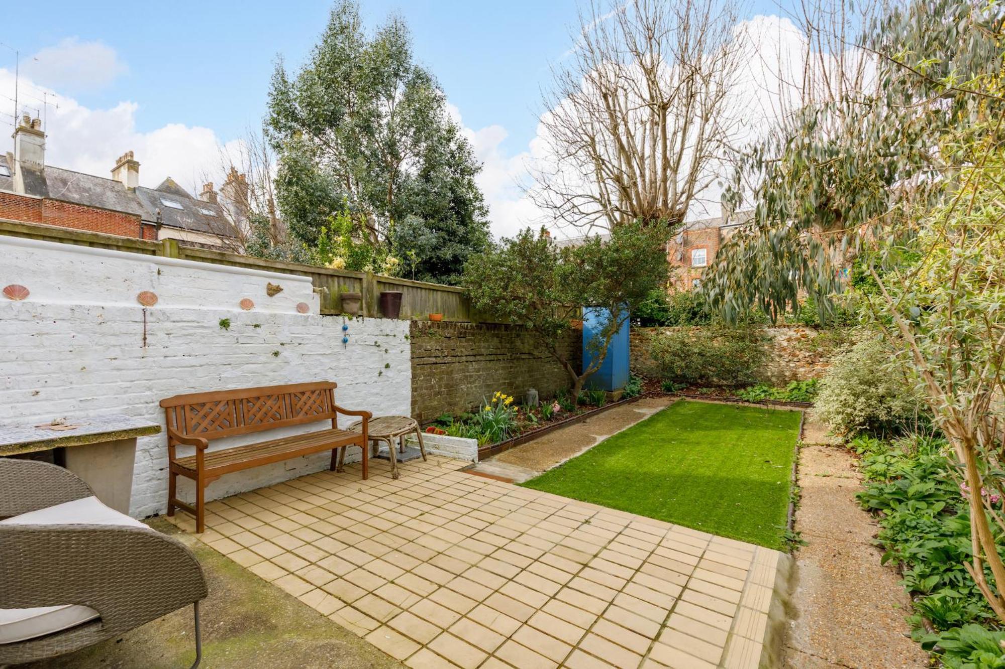 Central Hove Flat W Large Garden Εξωτερικό φωτογραφία